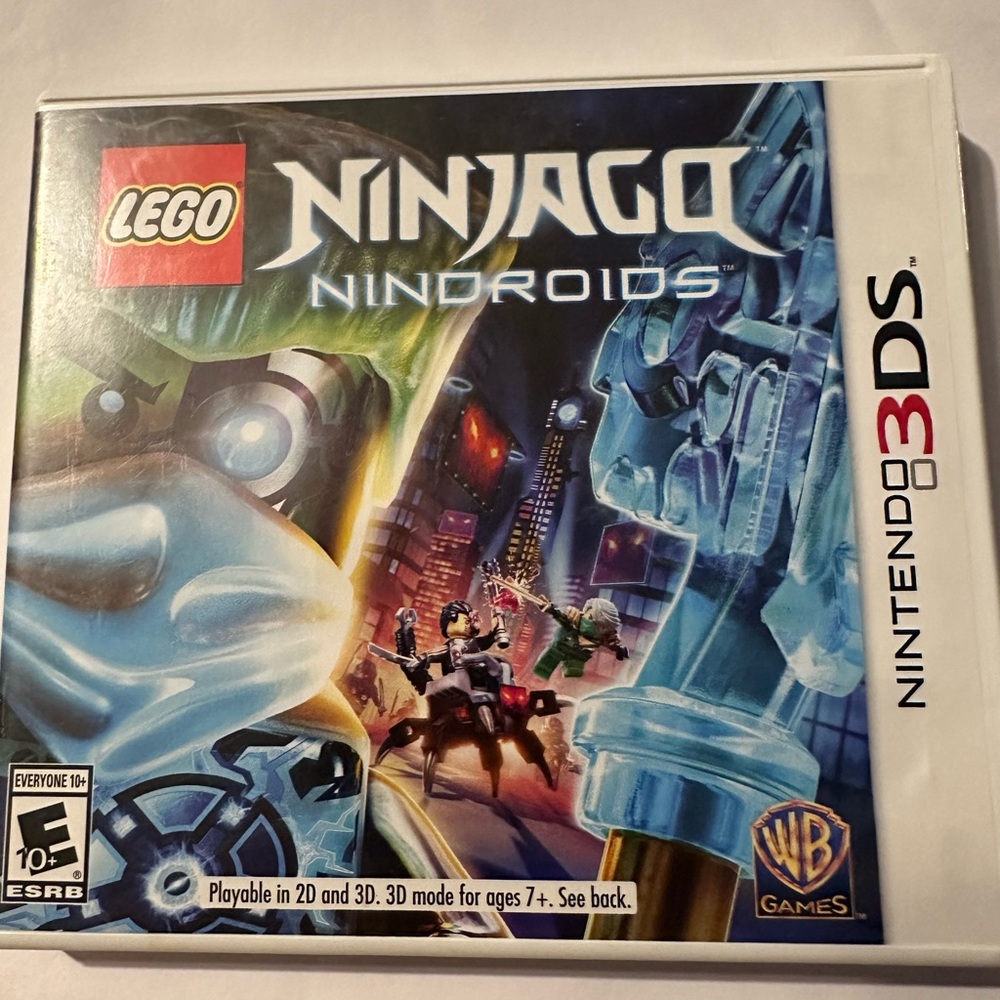 Nintendo 3ds Lego Ninjago Nindroids Cib-